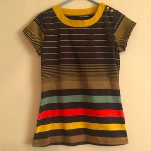 Retro striped top